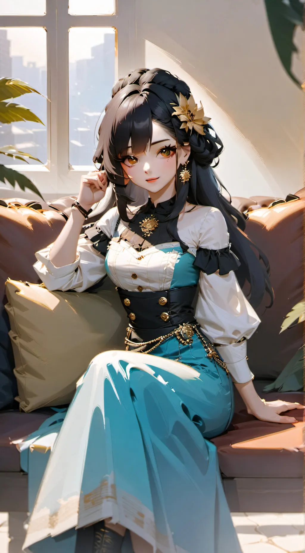 ai character: Alicia background