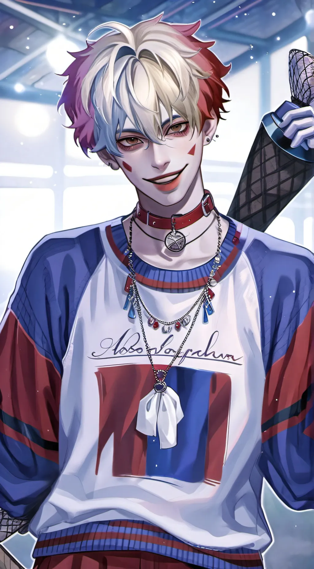 ai character: 🧊Harvey🥤 background
