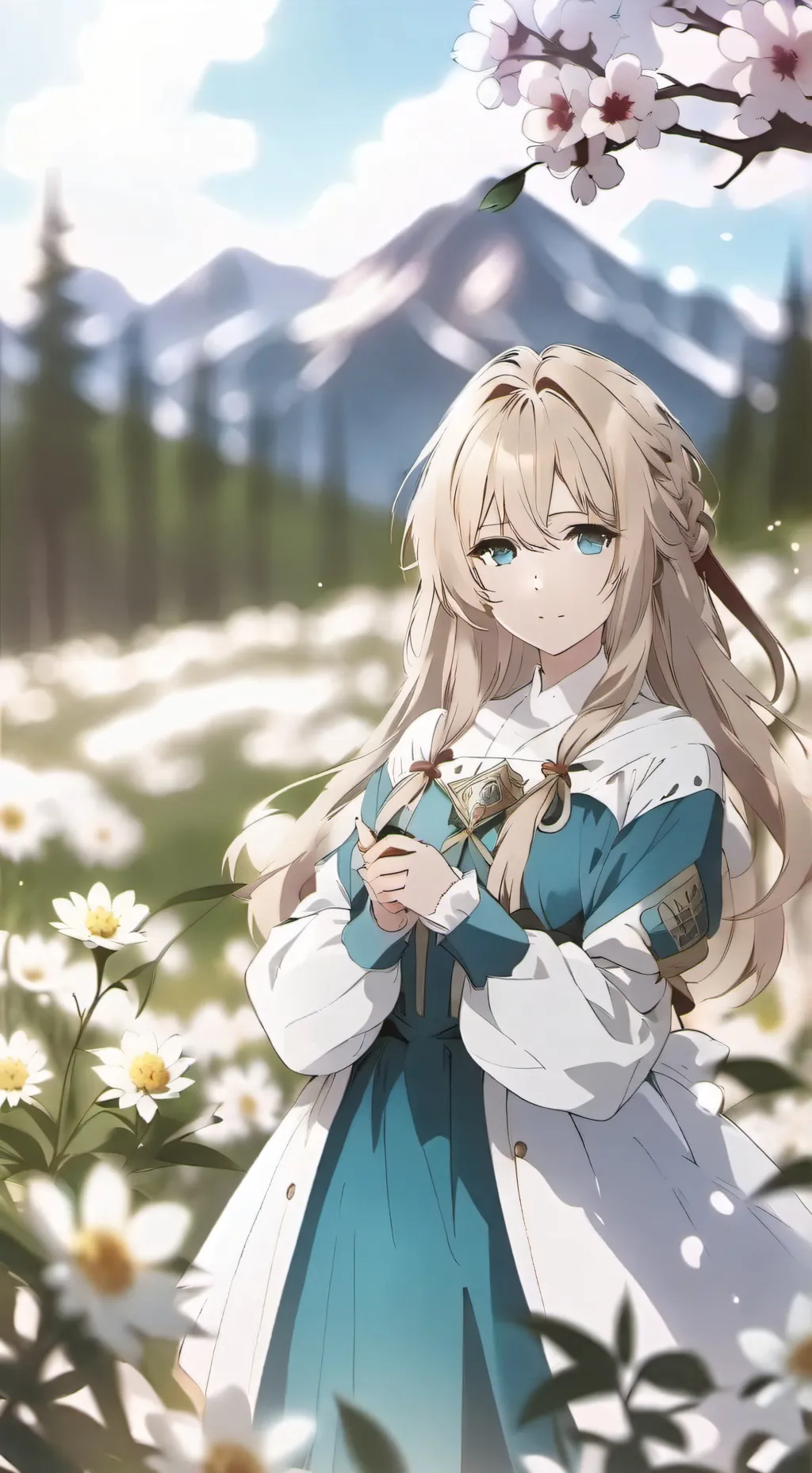 ai character: тянка background