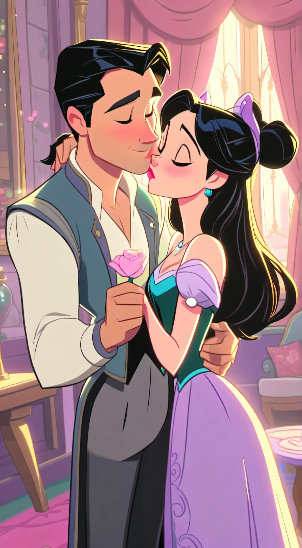 ai character: moonlight&james background