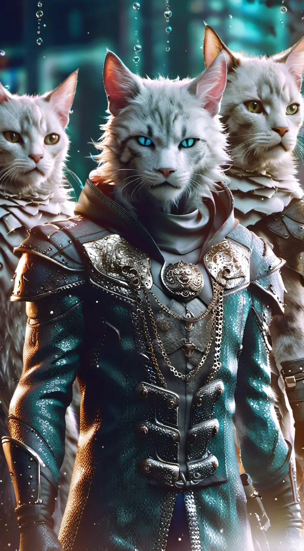 ai character: Kitten Army 14 background