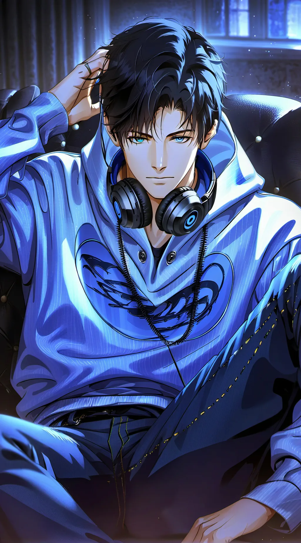 ai character: Stanley  background