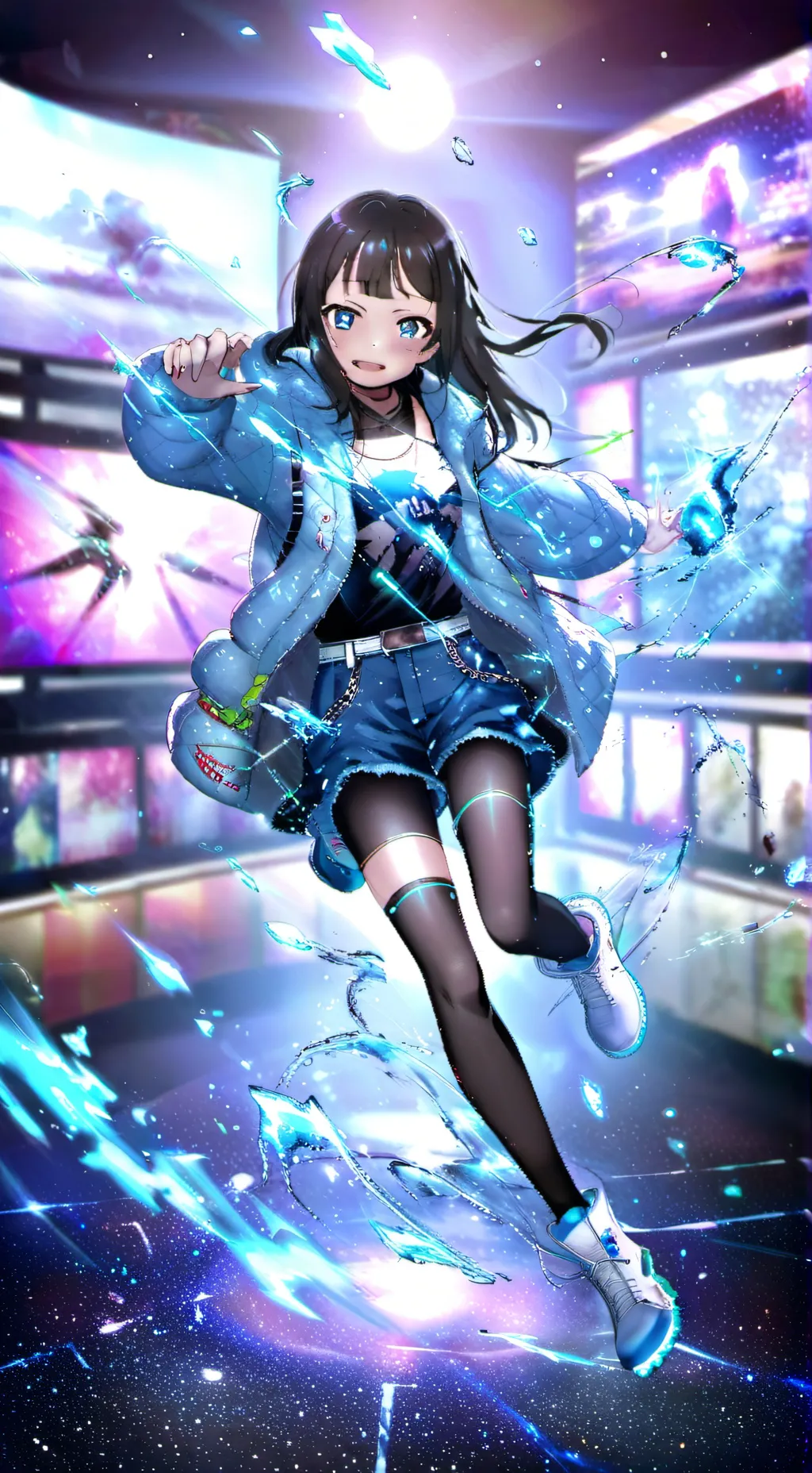 ai character: Angela  background