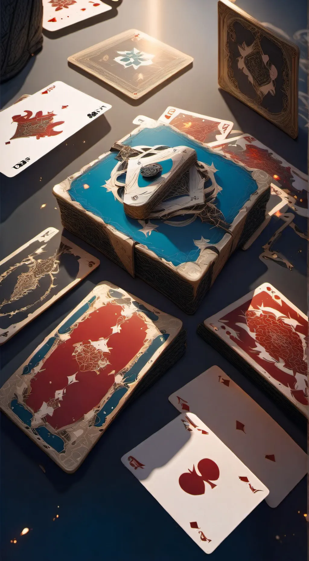 ai character: The Cards  background