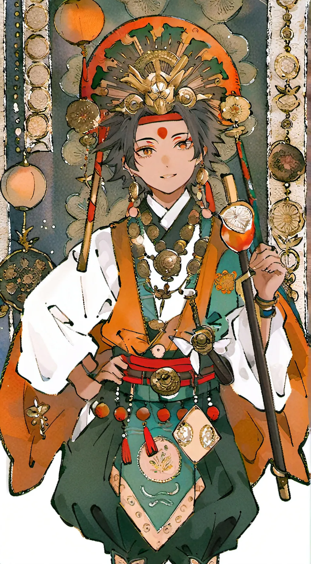 ai character: KNY  background