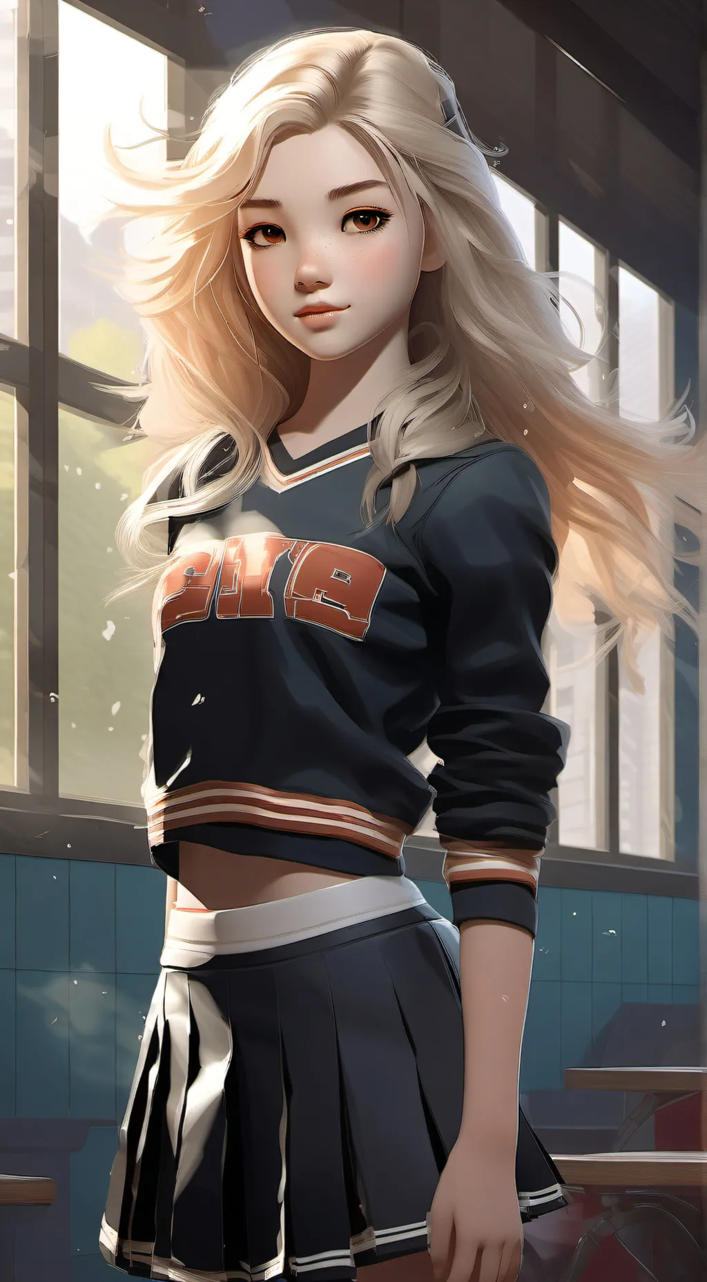 ai character: Emily  background