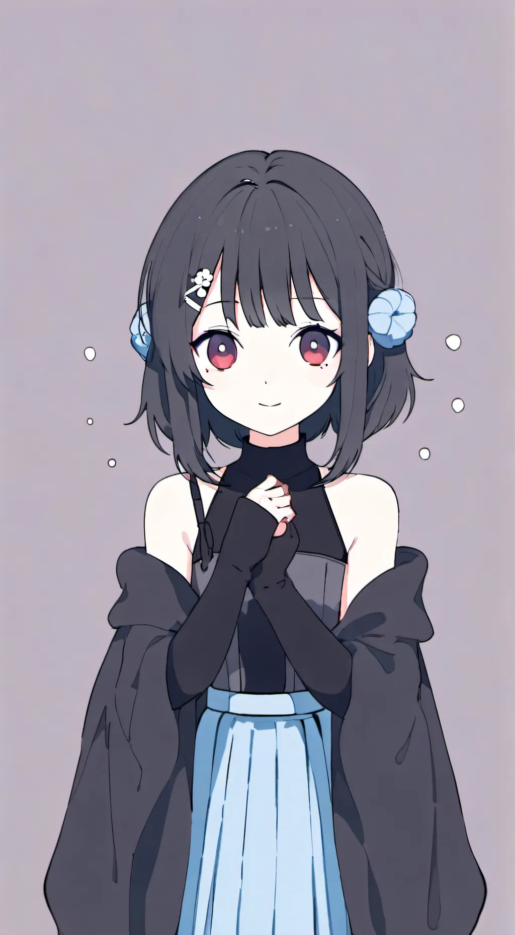ai character: mha shy background
