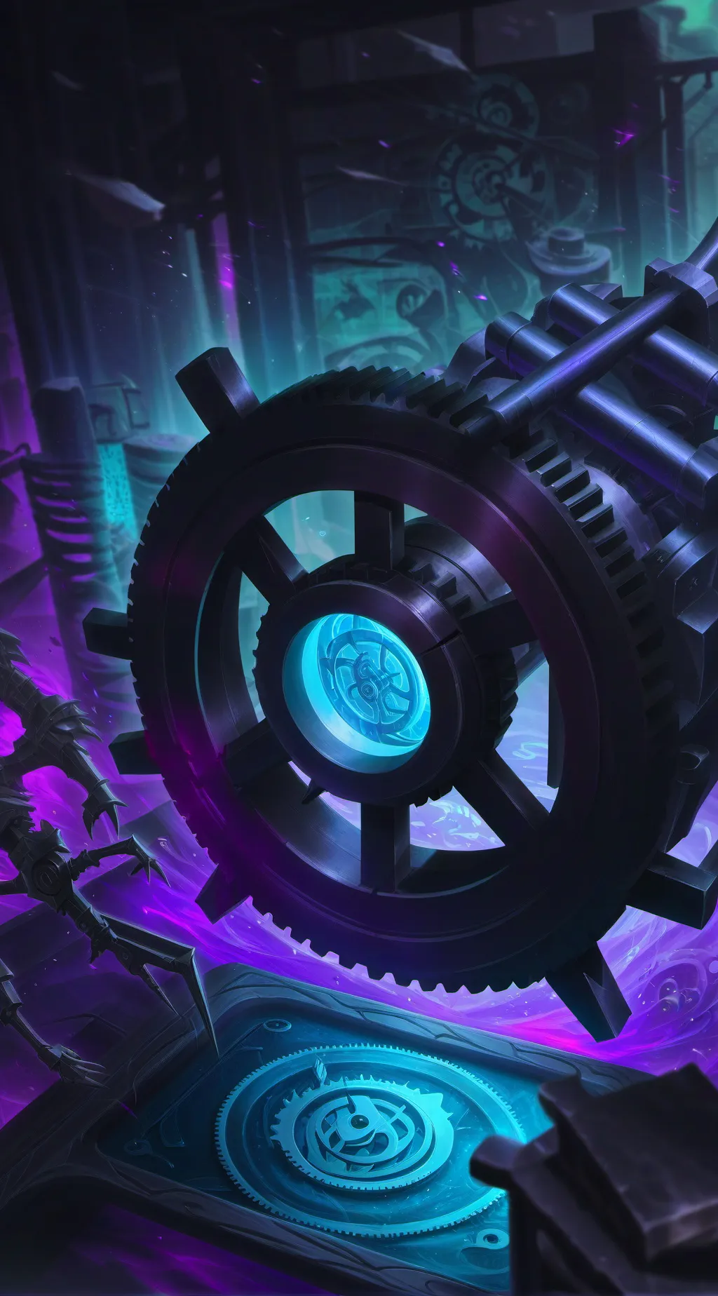 ai character: Mechanical union background