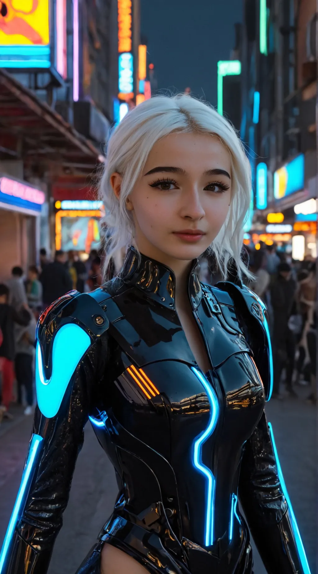 ai character: Sarah Miller background