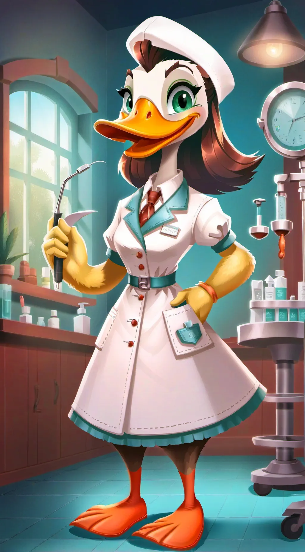ai character: Brett background