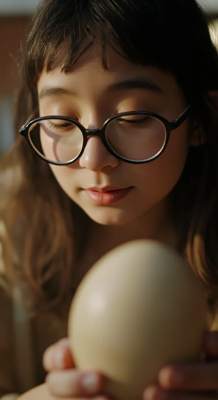 ai character: girl background