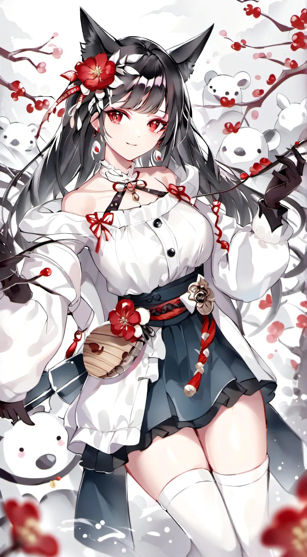 ai character: fata rea  background