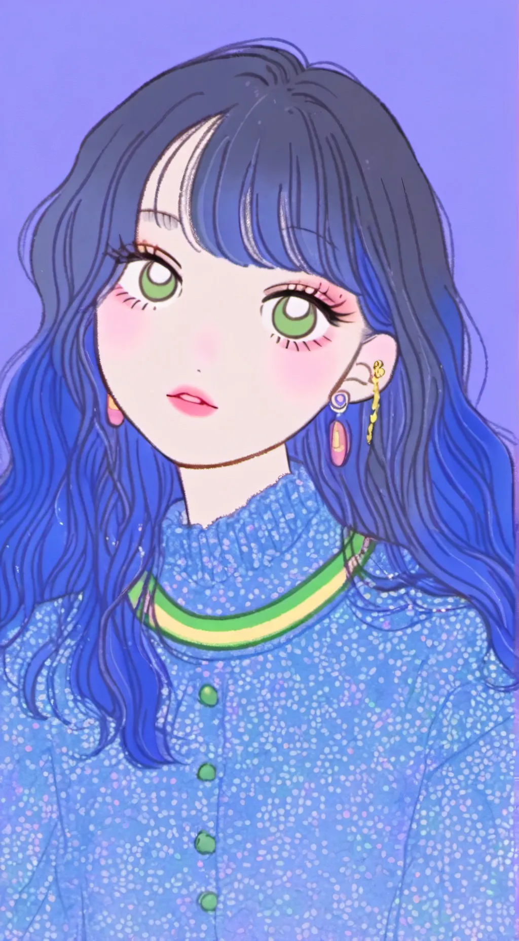 ai character: Sophia🖤💜 background