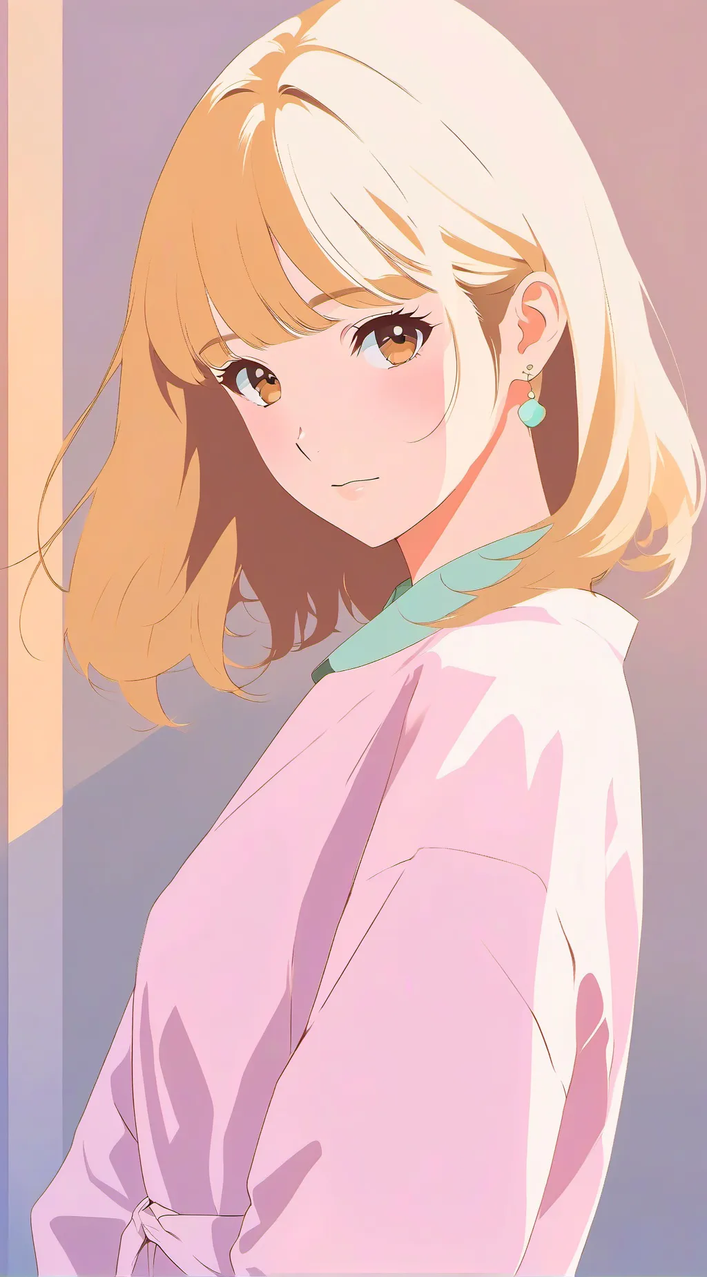 ai character: Forgotten Shelly. background