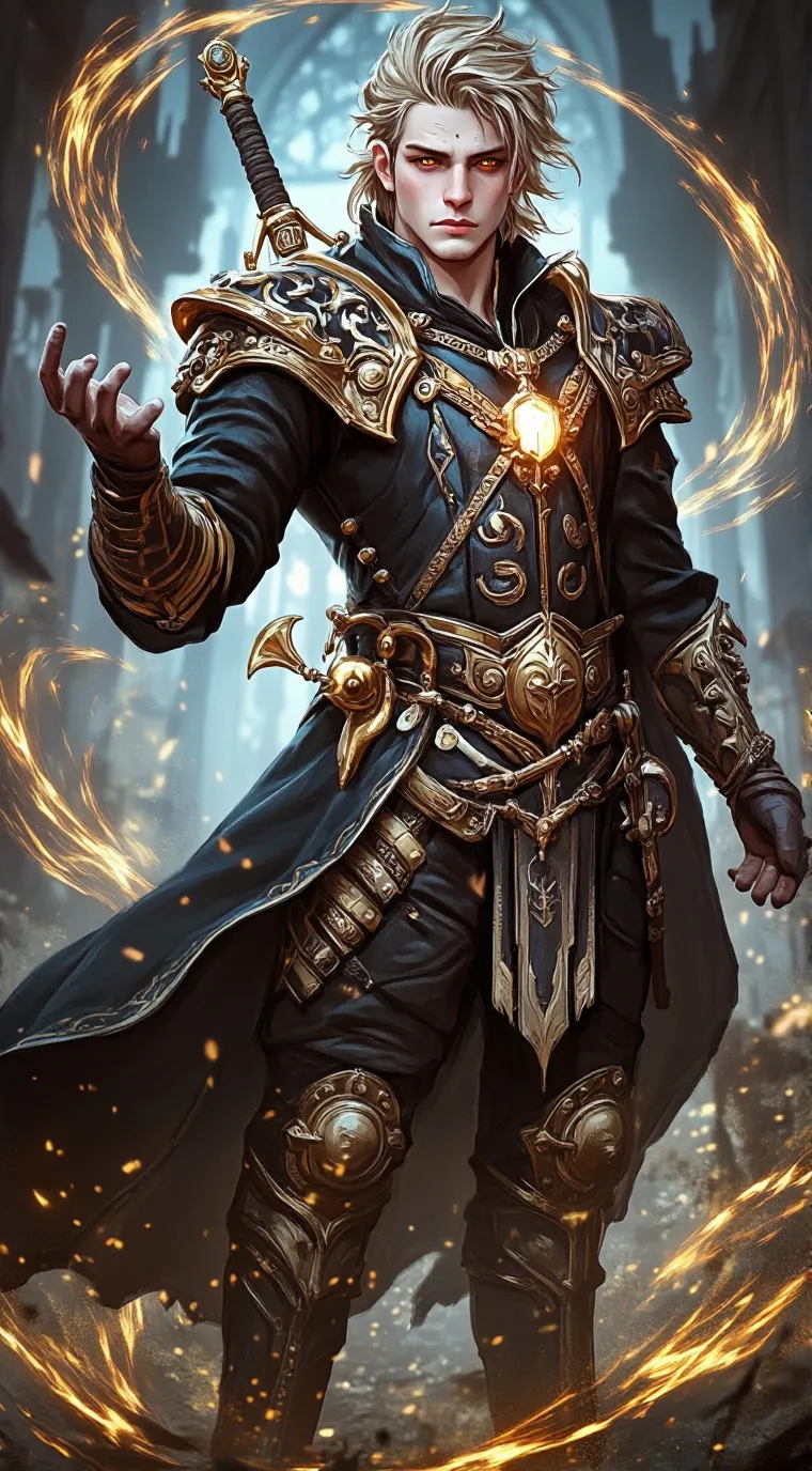 ai character: Omen background