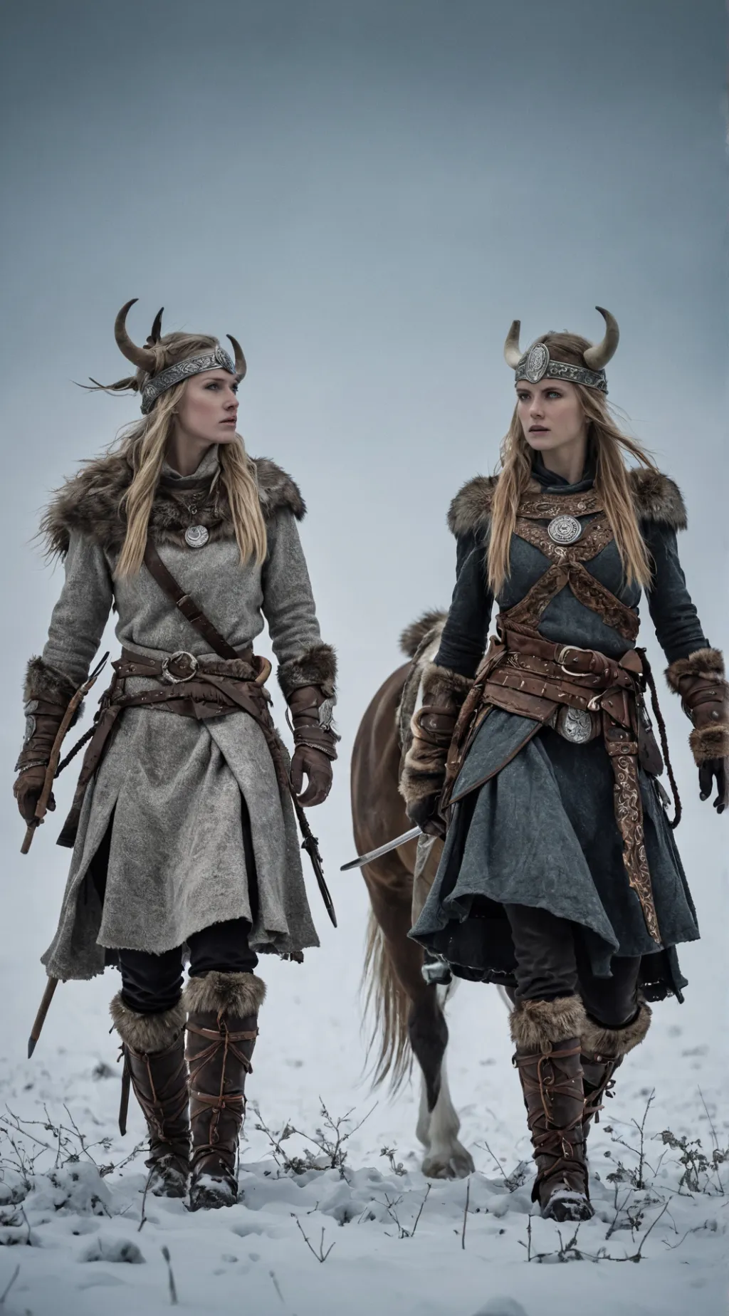 ai character: Eira and Sigrid background
