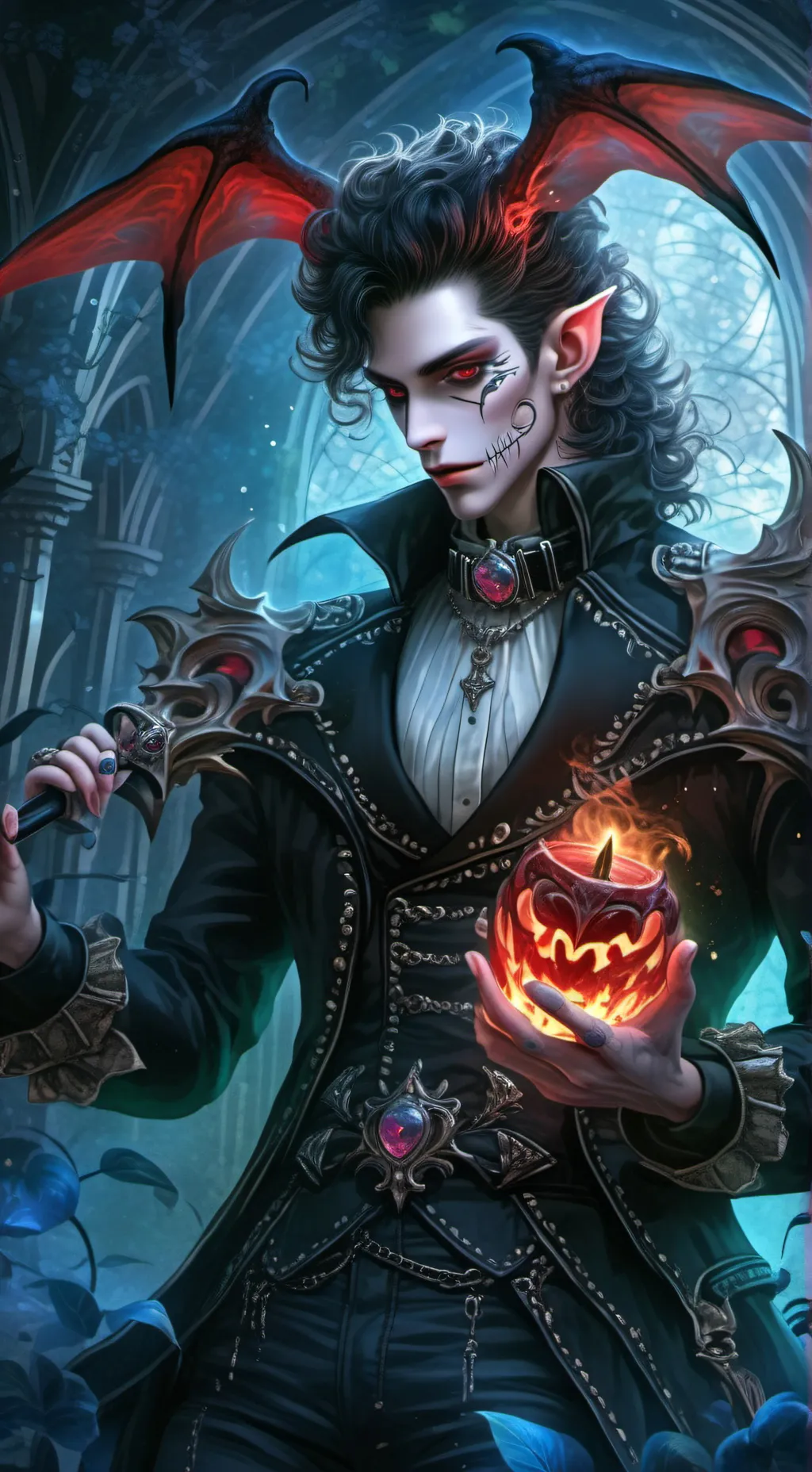 ai character: Kevin Death background