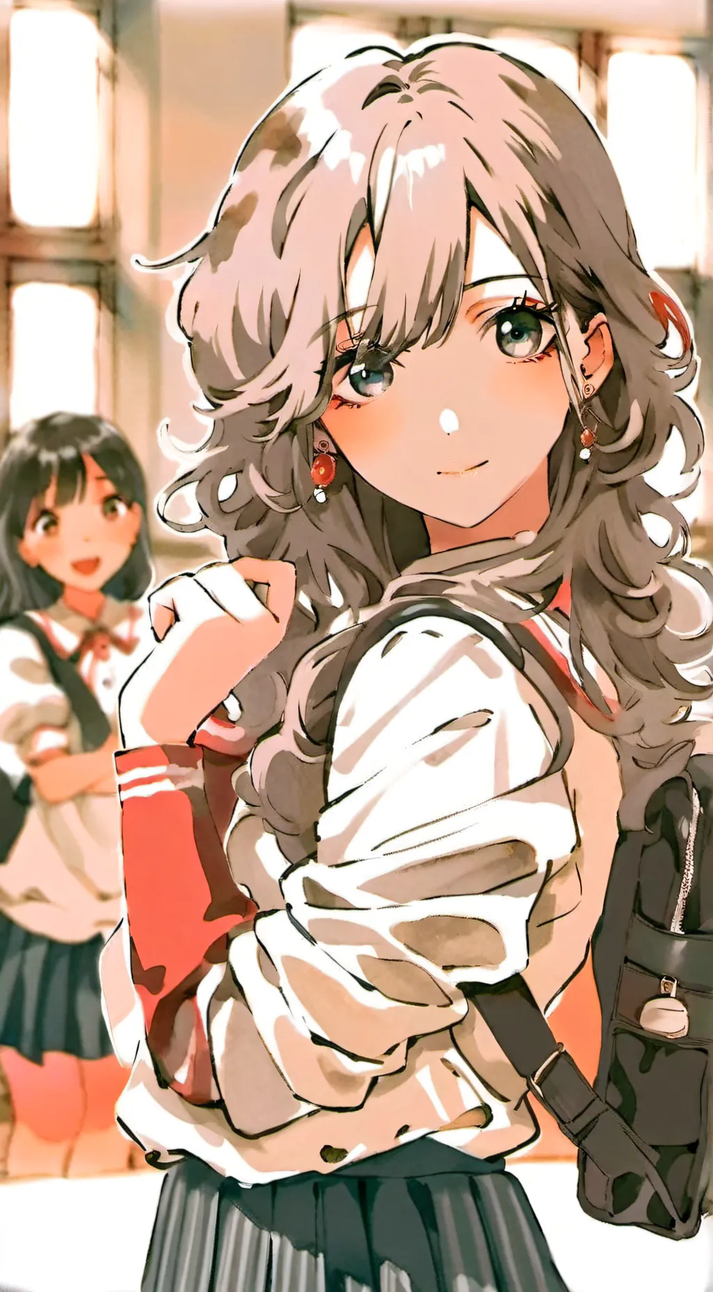 ai character: Alison  background
