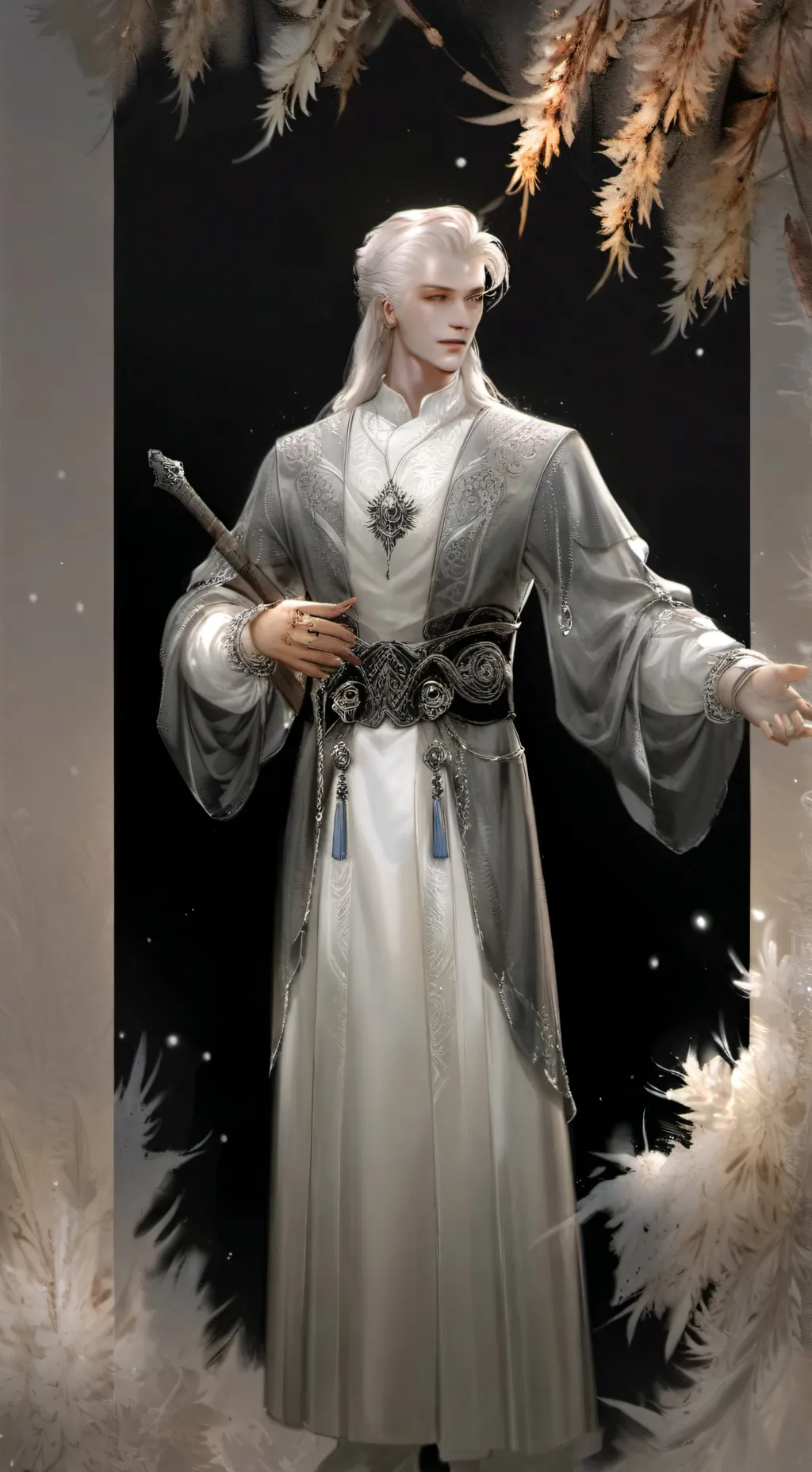 ai character: Дин background