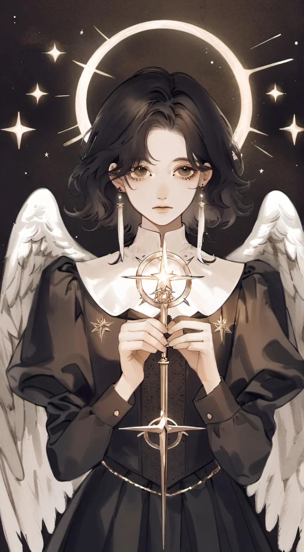 ai character: Aria background