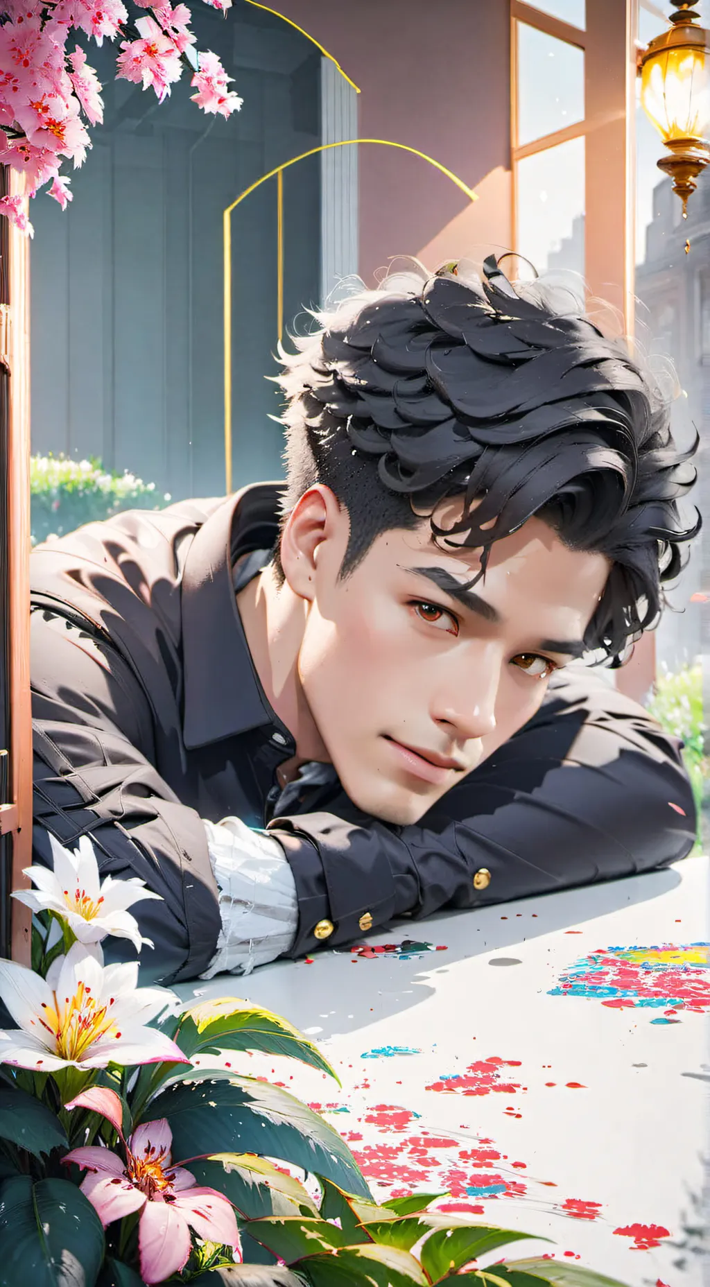 ai character: Mike/husband  background