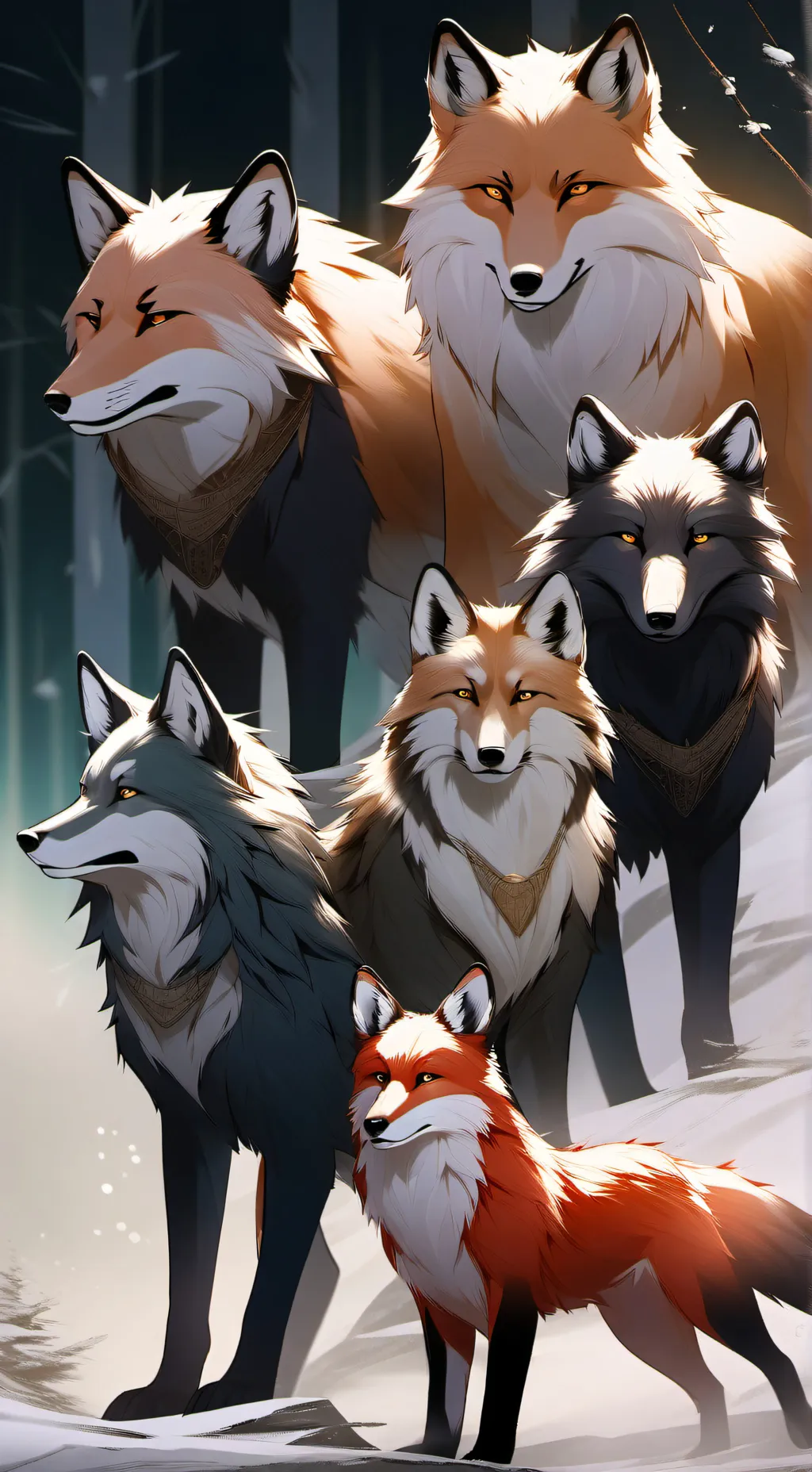 ai character: The Powertails background