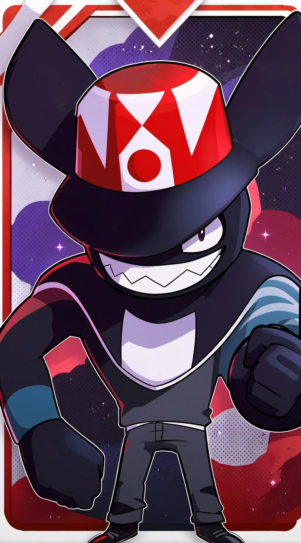 ai character: MdRideToTheFuture background