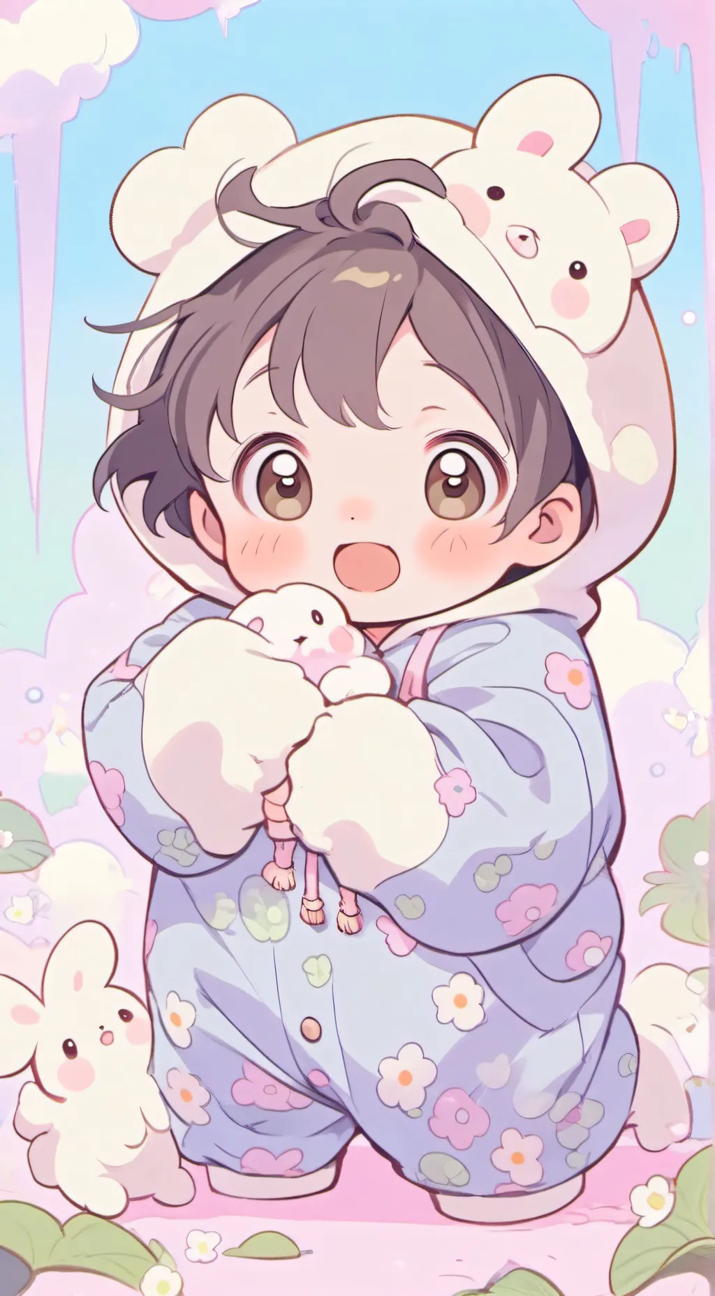 ai character: Hana and kio background