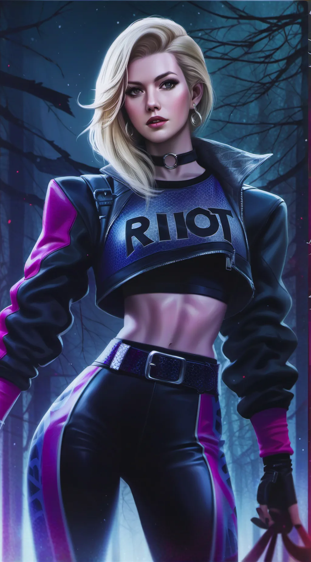 ai character: Elina background