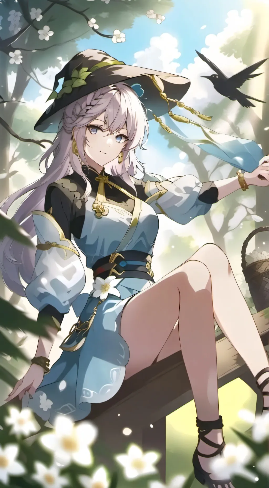 ai character: Magic School background