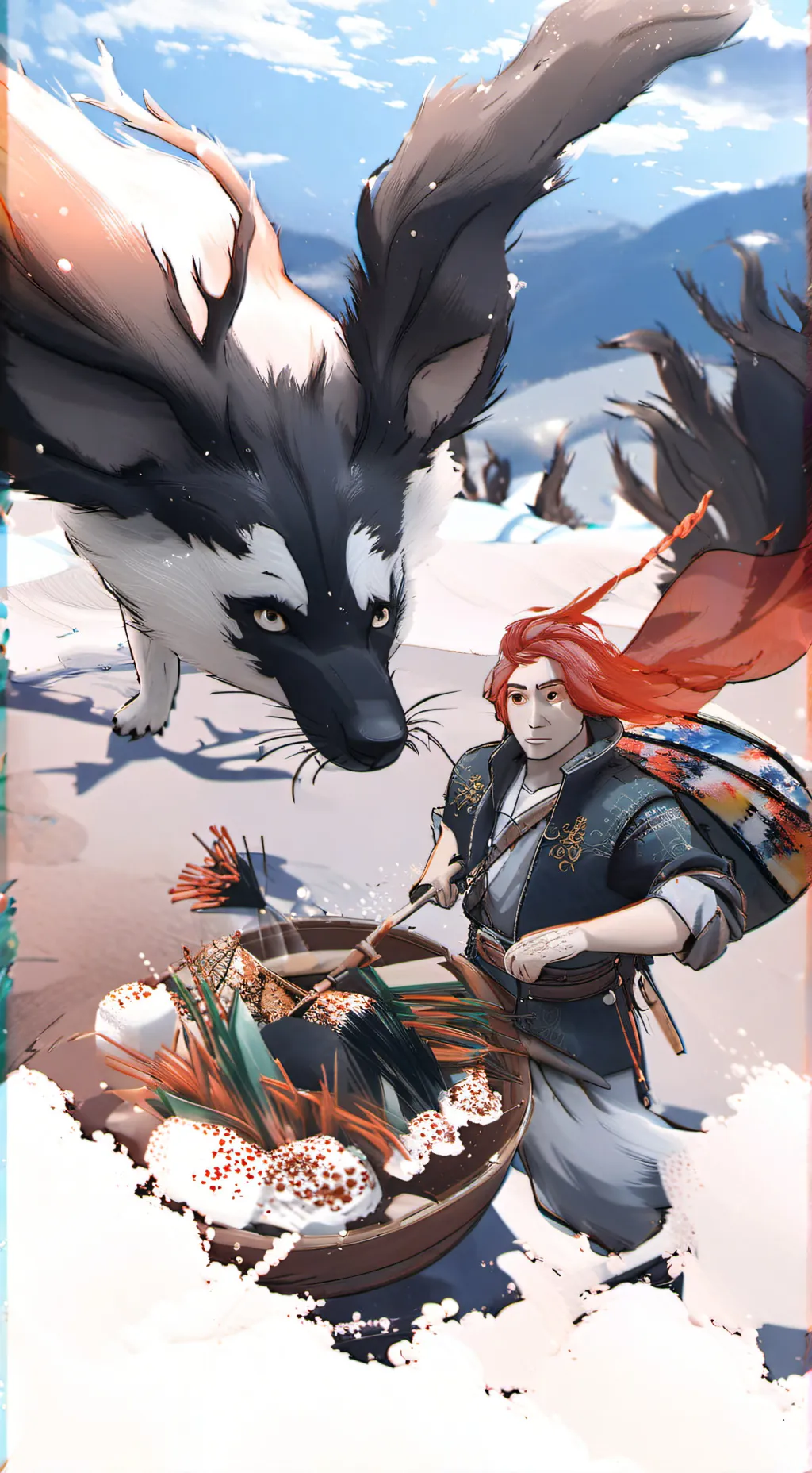 ai character: Royal background