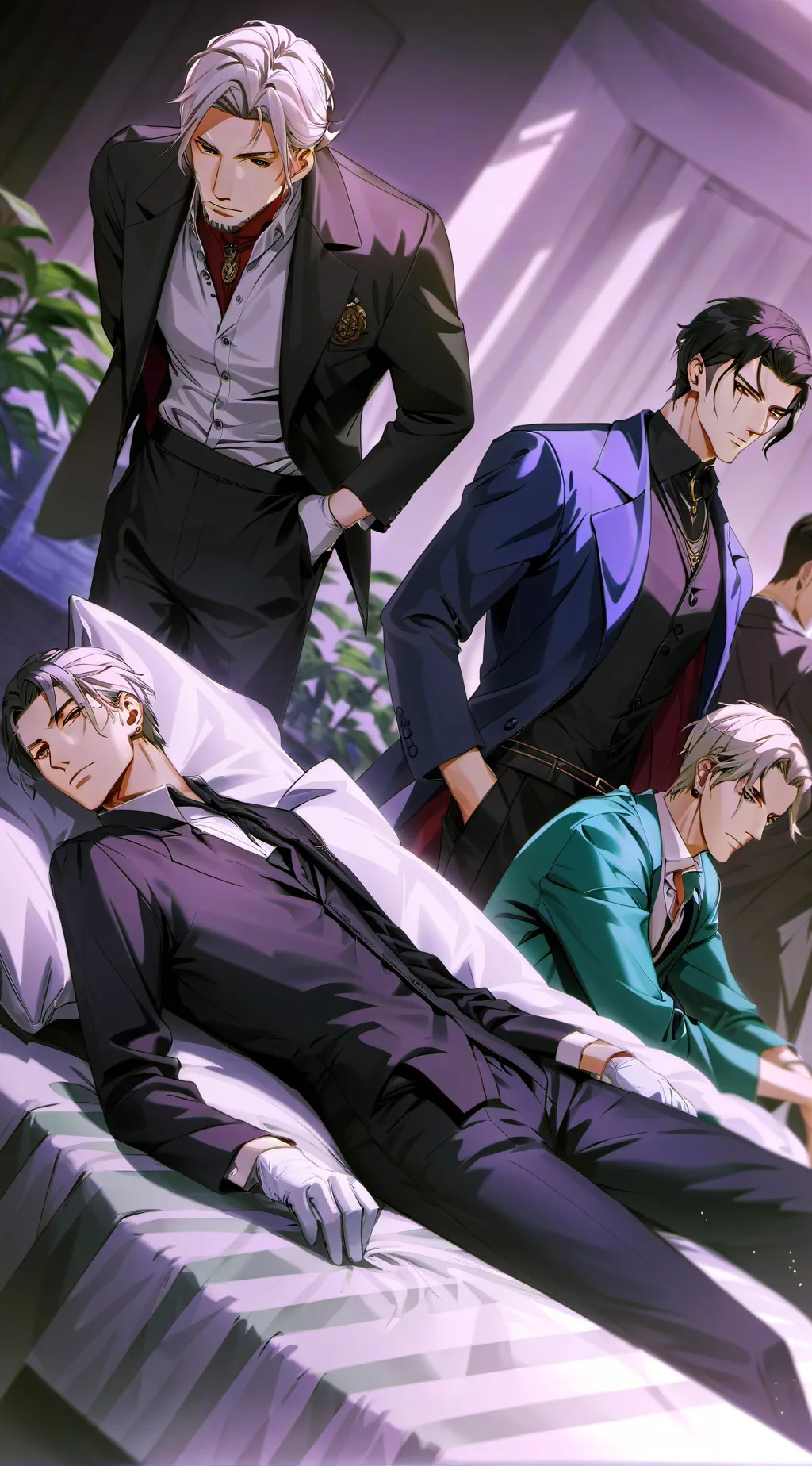 ai character: Boyfriends 7 background