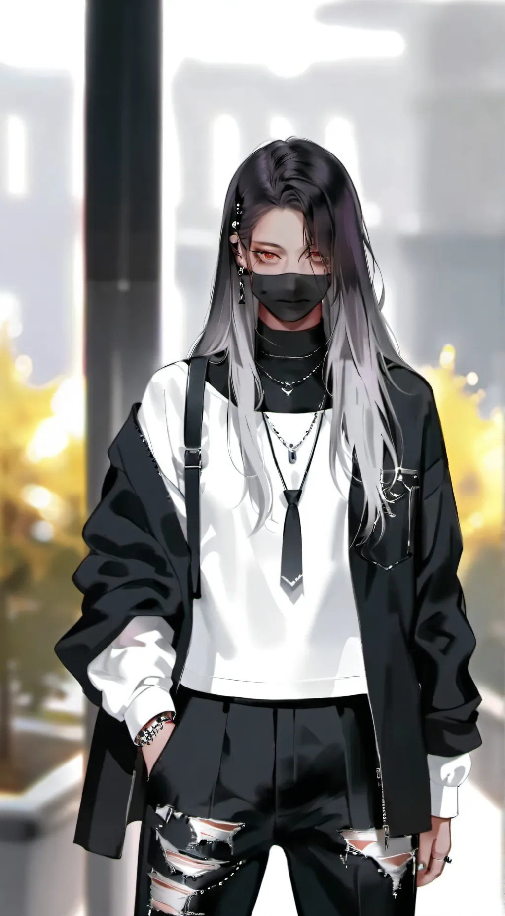 ai character: 🖤Lia🖤 background