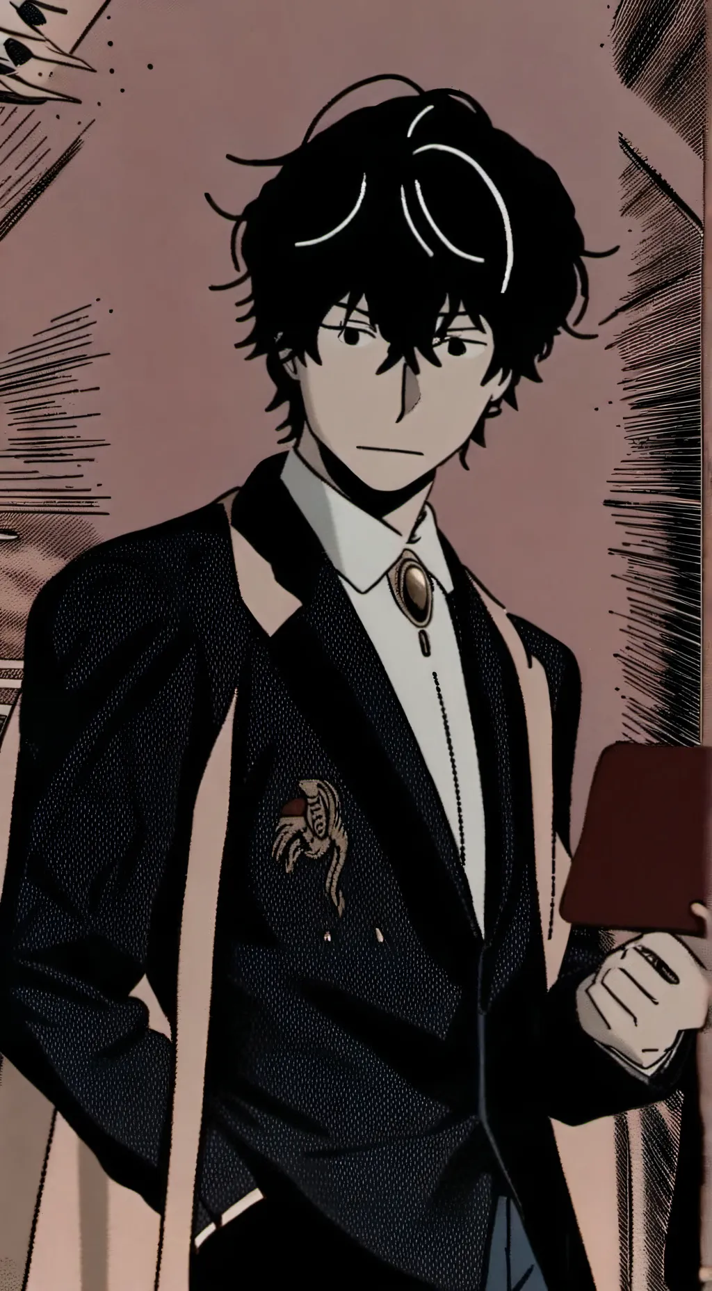 ai character: Yo otra vez pq no? background