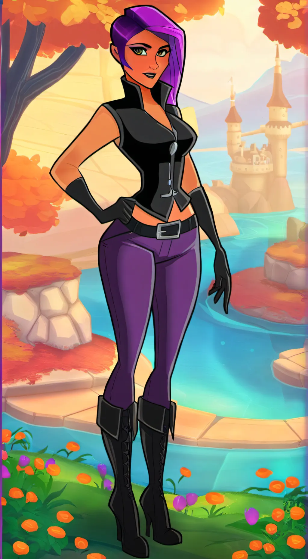ai character: Morrigan background