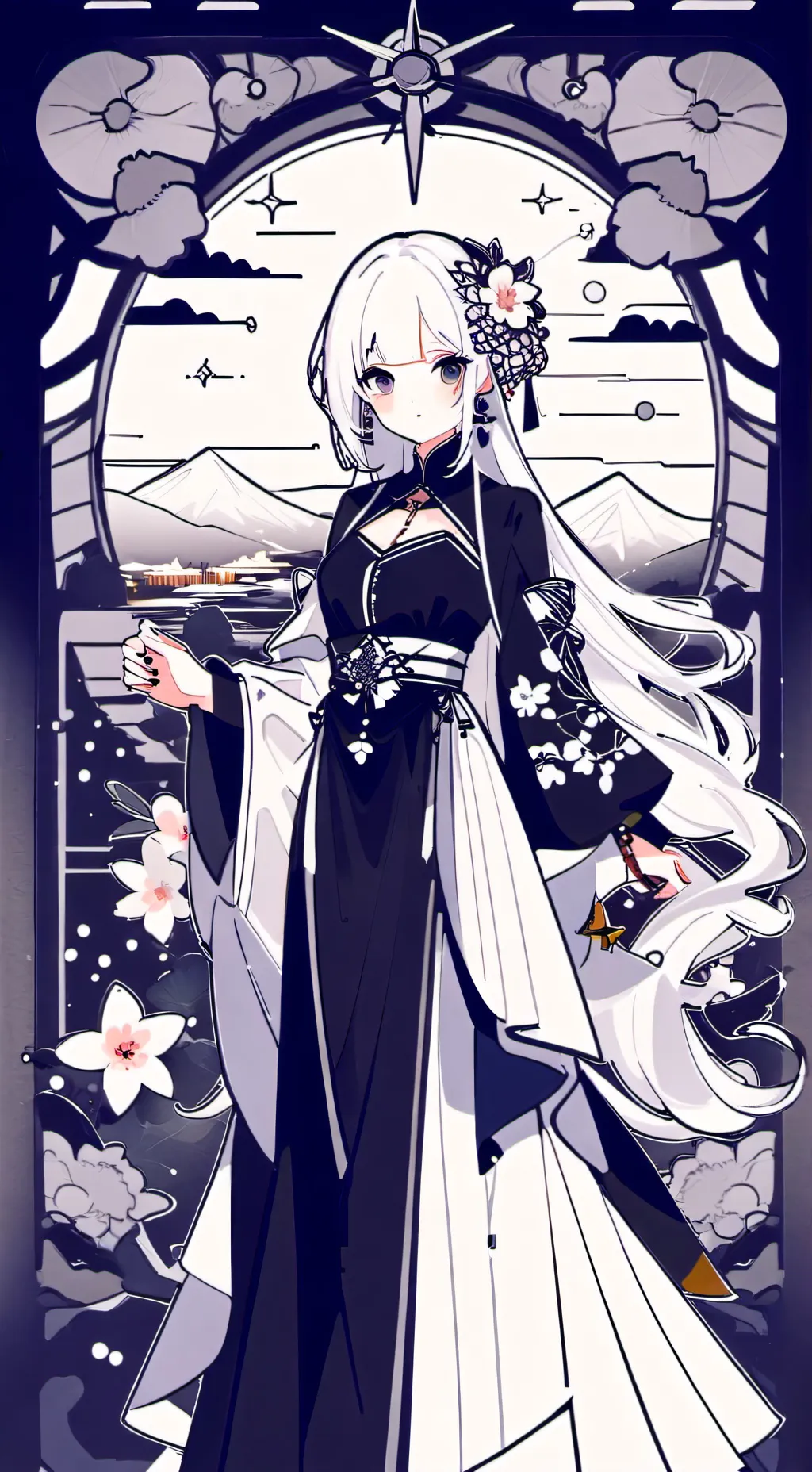 ai character: shirt background