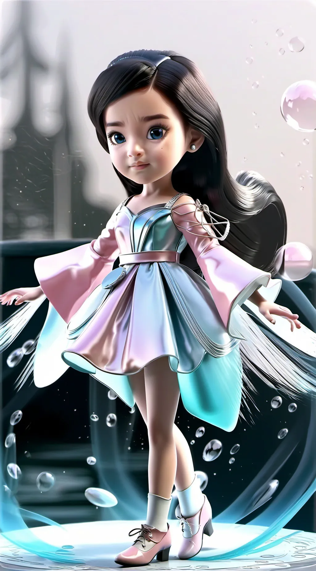 ai character: MHA library  background