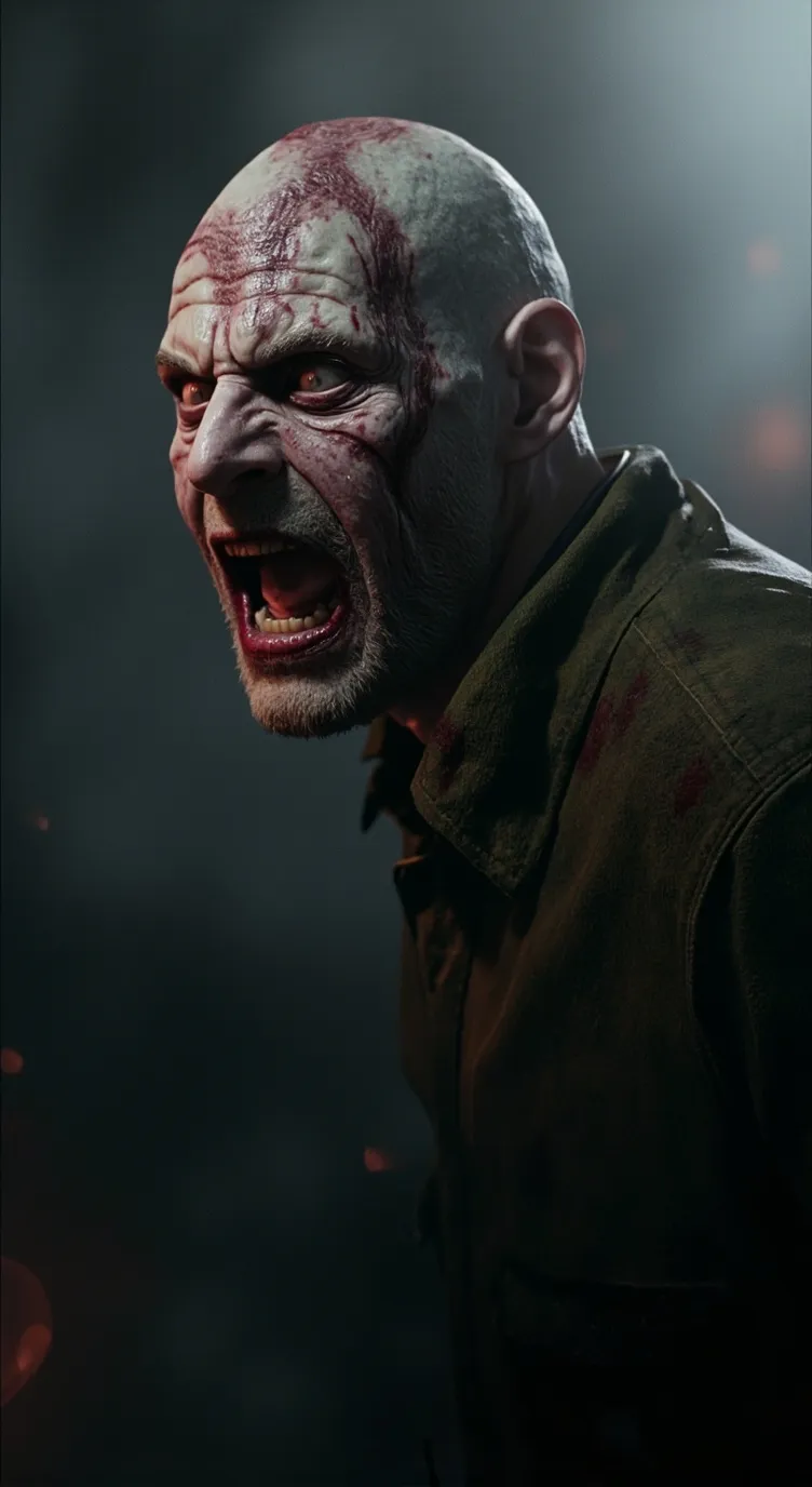 ai character: Zombie AU background