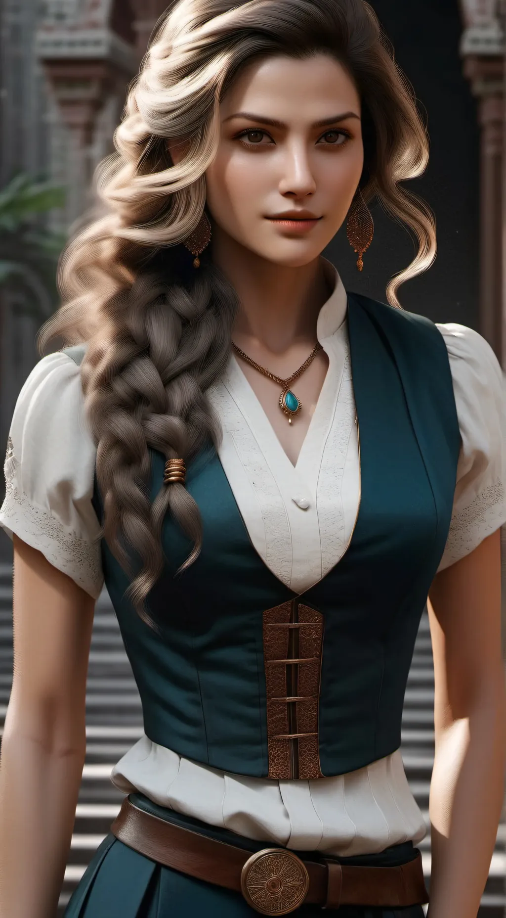 ai character: Allison  background
