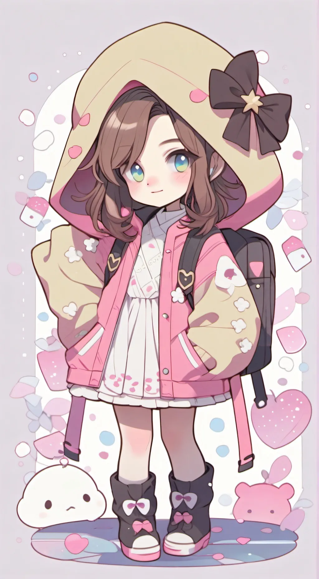 ai character: tu x hanahaki background