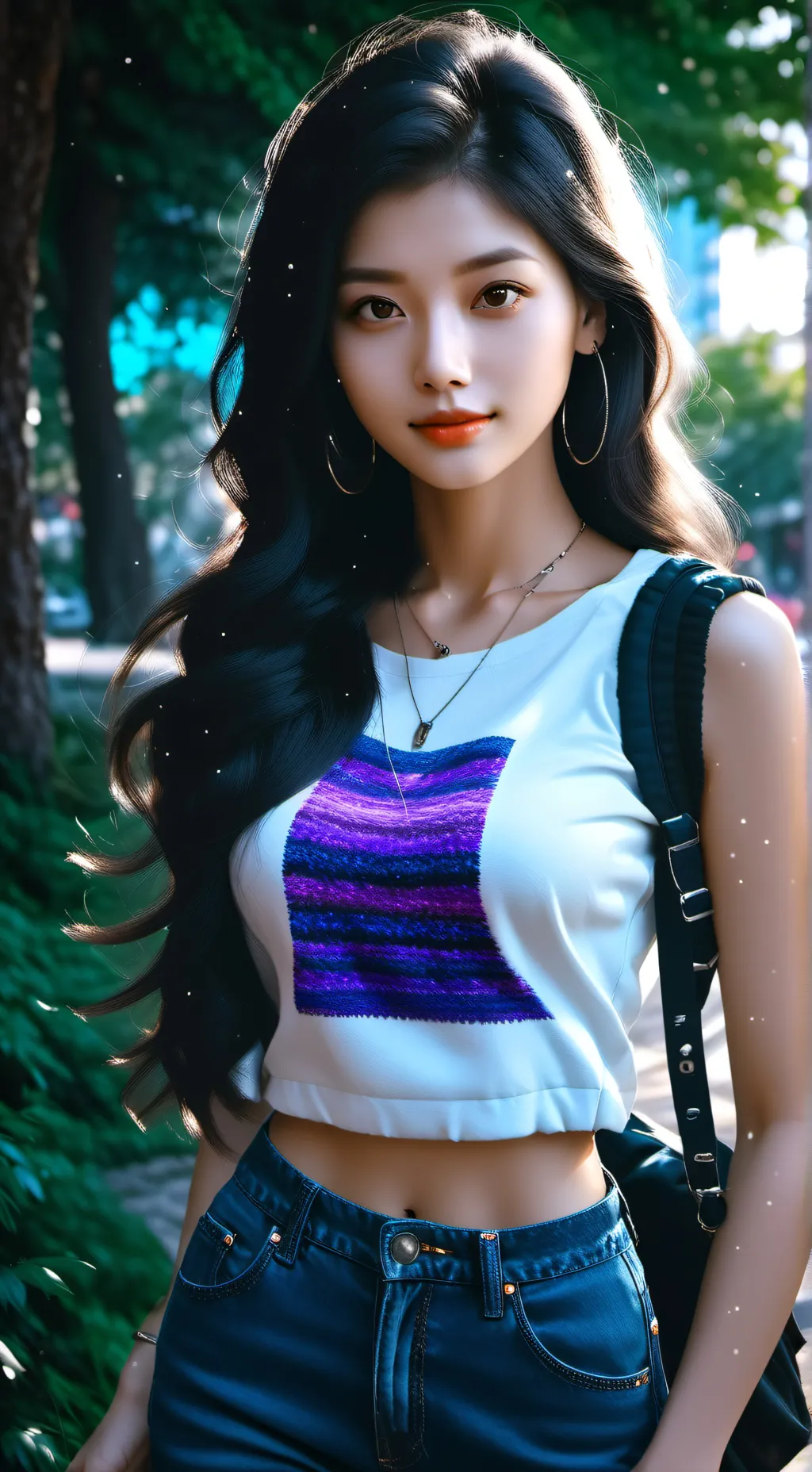 ai character: Aphmau  background