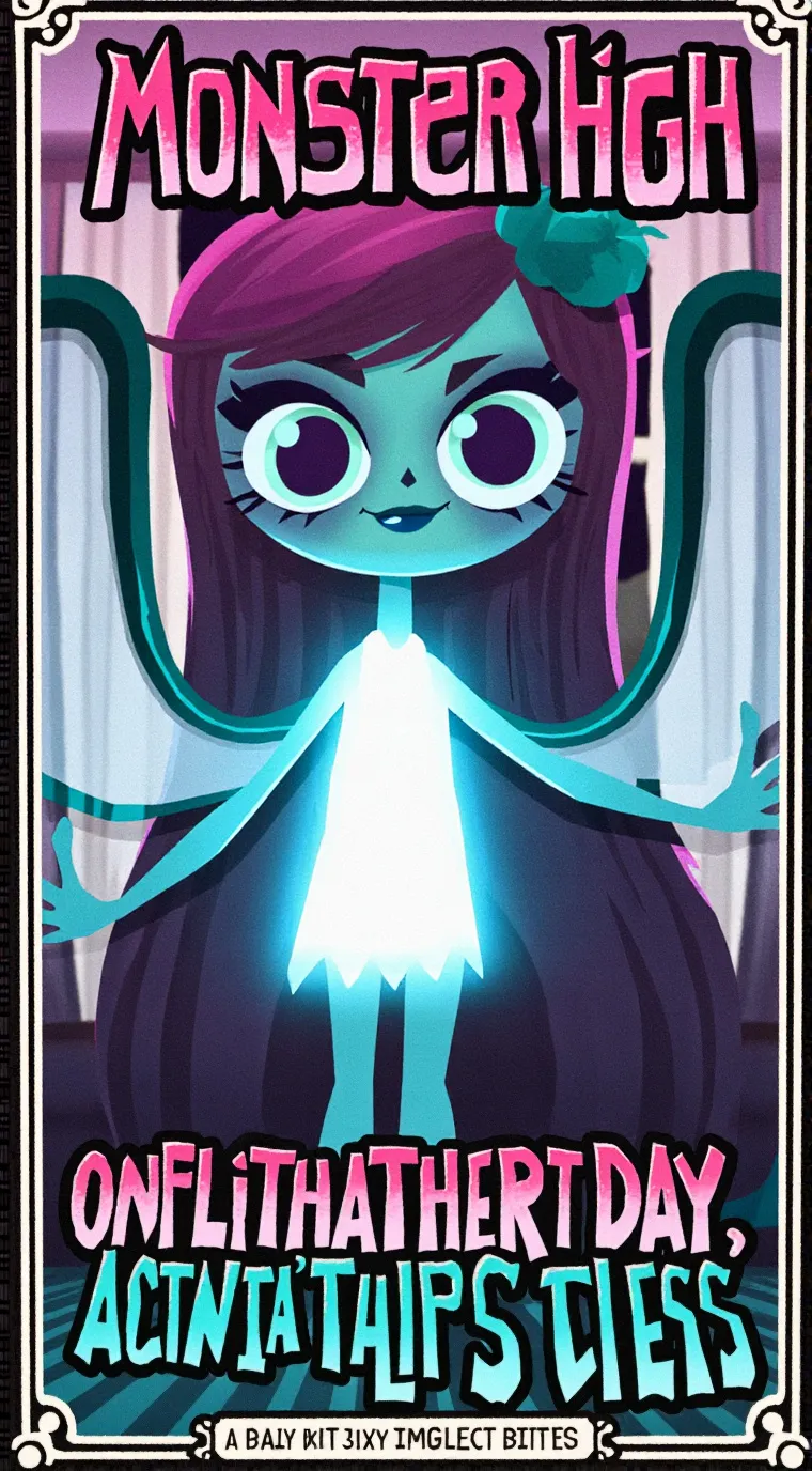 ai character: Monster high  background