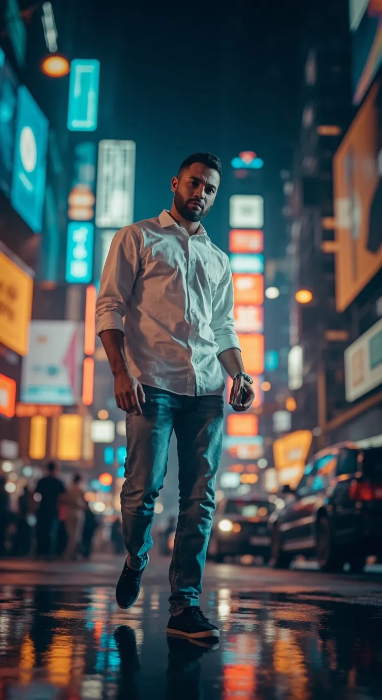 ai character: Tyler munborff background