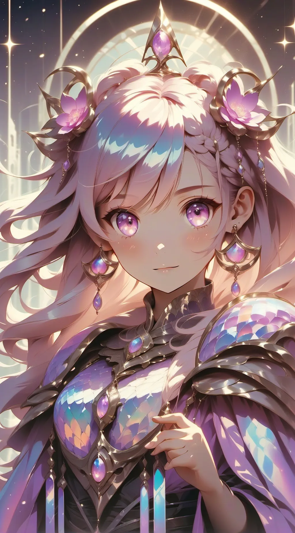 ai character: szkola background