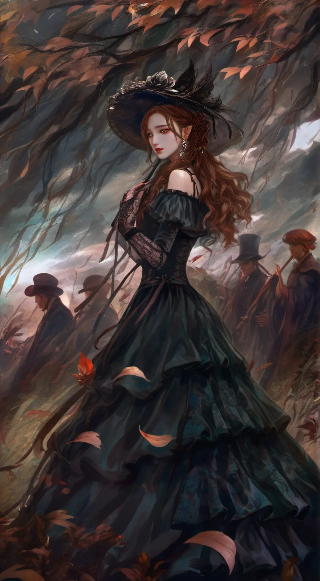 ai character: WITCH  background