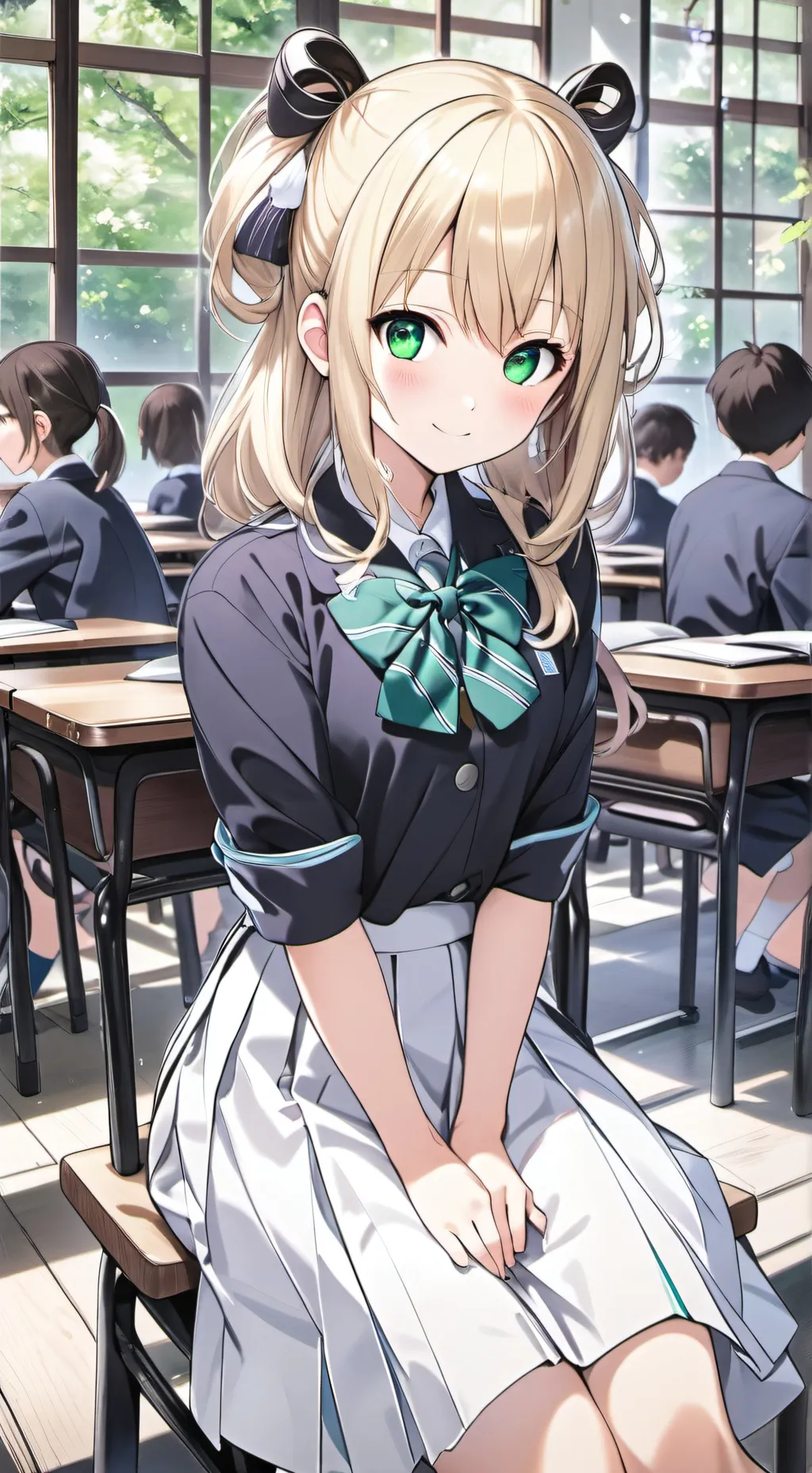 ai character: Hinata  background