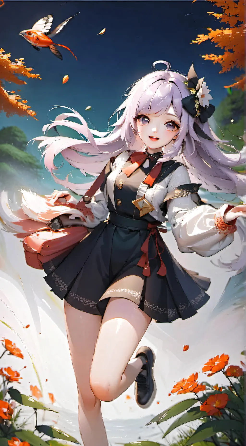 ai character: Bell background