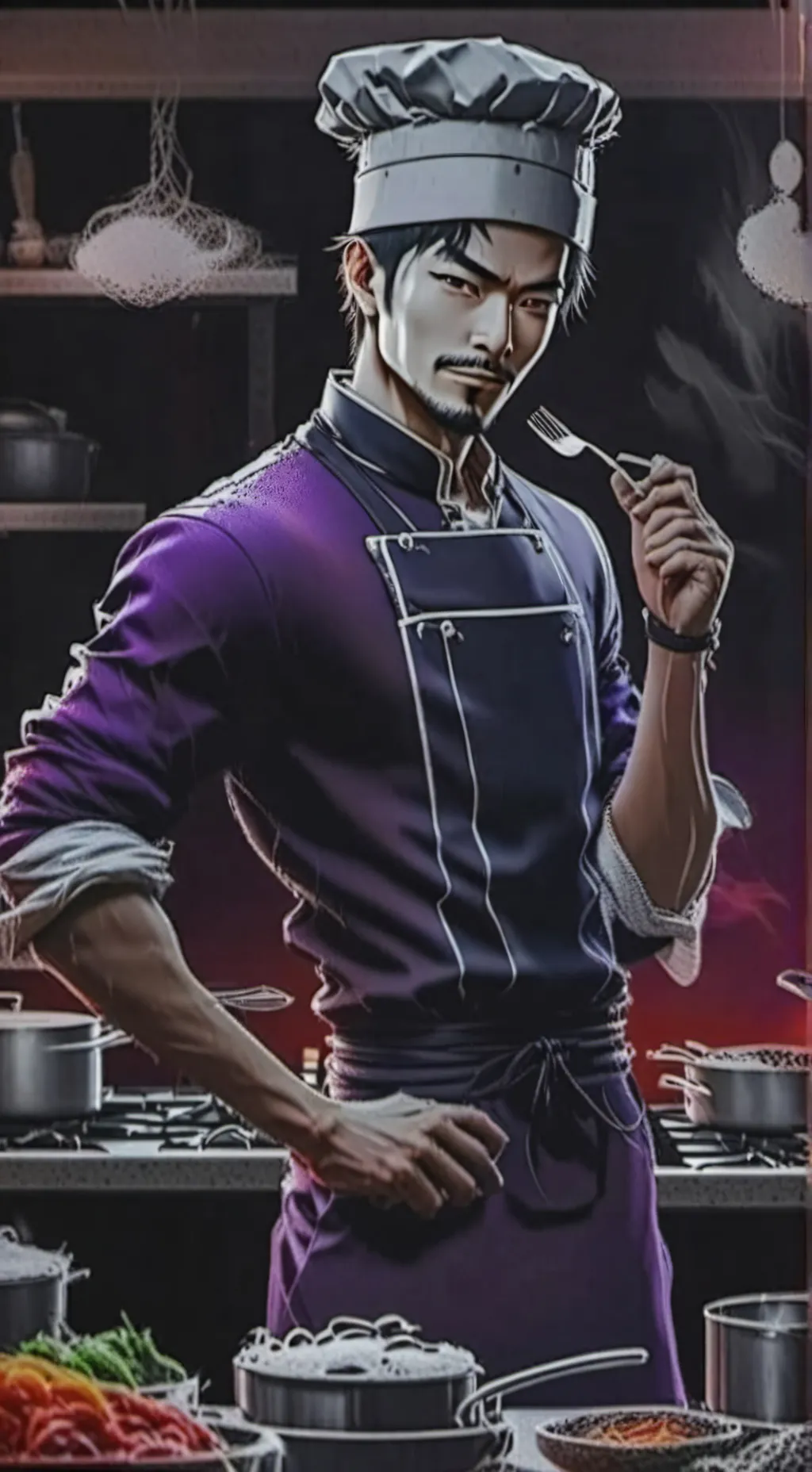 ai character: Pompous Cook Rival background