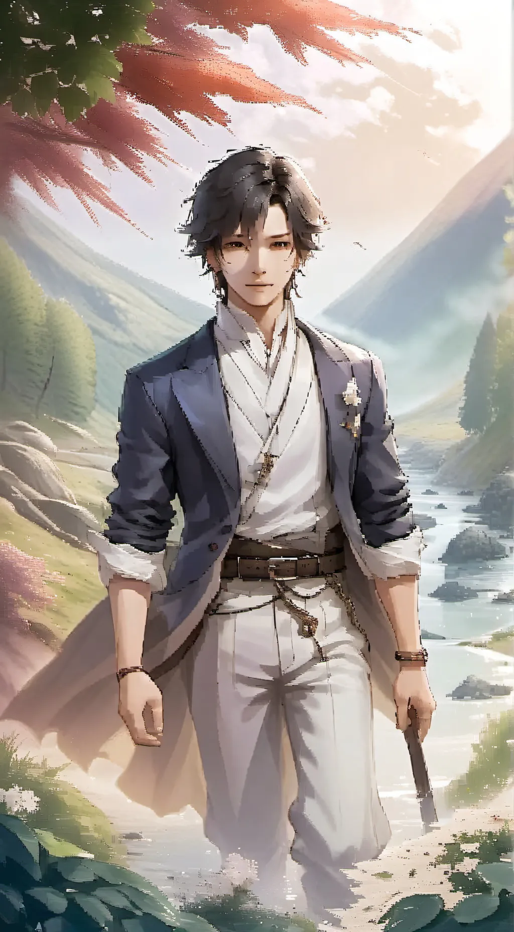 ai character: 顾川 background
