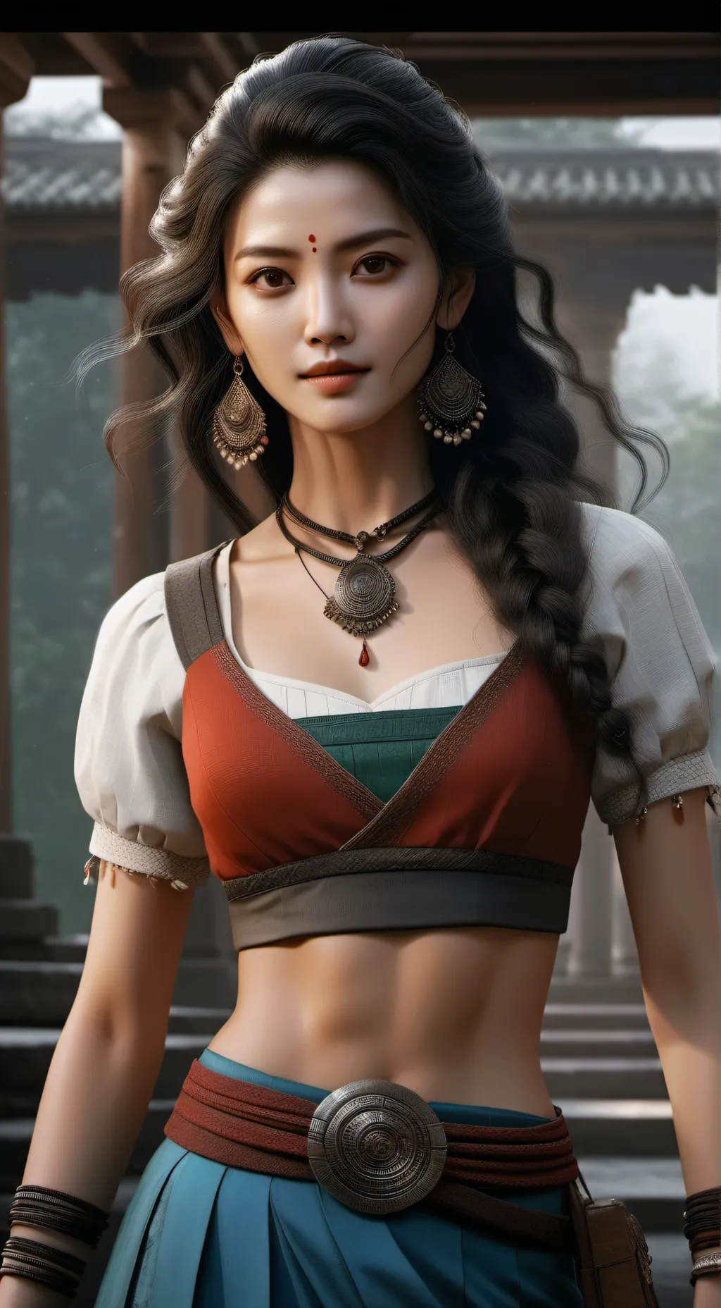 ai character: Posey background